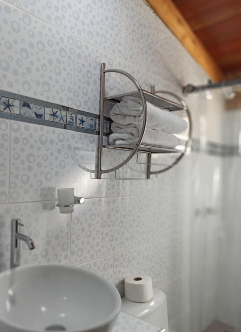 Superior House | Bathroom | Shower, free toiletries, hair dryer, towels