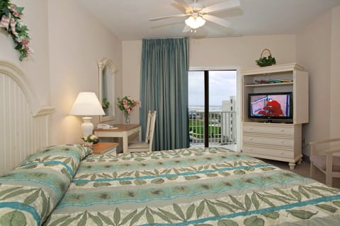 Family Townhome, 2 Bedrooms, Partial Ocean View (G2) | Blackout drapes, iron/ironing board, free WiFi, bed sheets