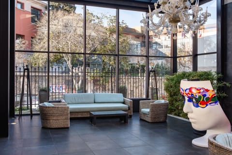 Lobby sitting area