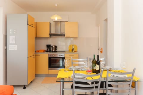 Apartment, 1 Bedroom, Terrace | Bathroom | Shower, hair dryer, towels, toilet paper