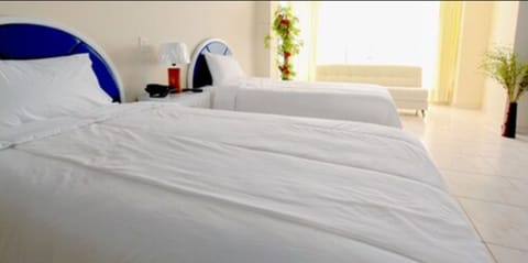 Standard Double Room, Multiple Beds | Hypo-allergenic bedding, down comforters, rollaway beds, bed sheets