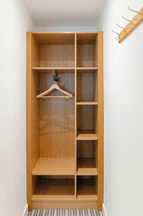 Desk, laptop workspace, iron/ironing board, free WiFi