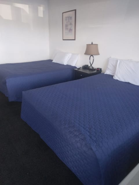 Double Room, 2 Queen Beds (Non-smoking) | Desk, blackout drapes, iron/ironing board, free WiFi