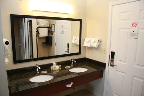 Standard Suite, 2 Bedrooms, Non Smoking | Bathroom | Combined shower/tub, free toiletries, hair dryer, towels