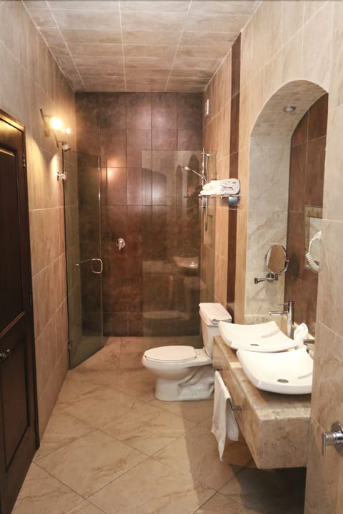 Signature Room (Master Sencilla con Jacuzzi ) | Bathroom | Free toiletries, towels, soap, shampoo