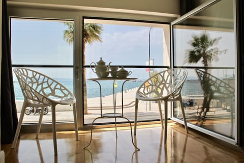 Luxury Room - sea view & loggia | View from room