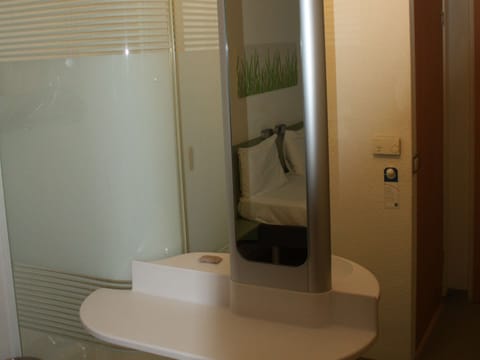 Standard Double Room, 1 Double Bed | Bathroom | Shower, eco-friendly toiletries, hair dryer, towels