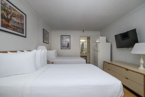 Superior Room, 2 Double Beds, Non Smoking, Refrigerator & Microwave | Blackout drapes, free WiFi, bed sheets