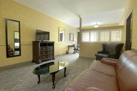 Suite, Multiple Beds, Non Smoking (One-Bedroom) | Living area | 50-inch flat-screen TV with cable channels, TV