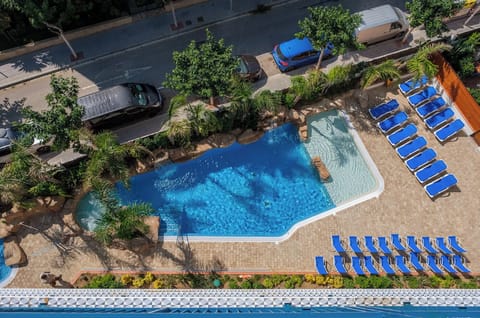 Indoor pool, seasonal outdoor pool