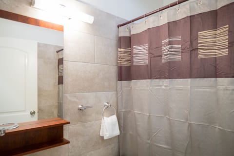 Deluxe Apartment, 2 Bedrooms, Mountain View, Executive Level | Bathroom | Combined shower/tub, free toiletries, hair dryer, towels