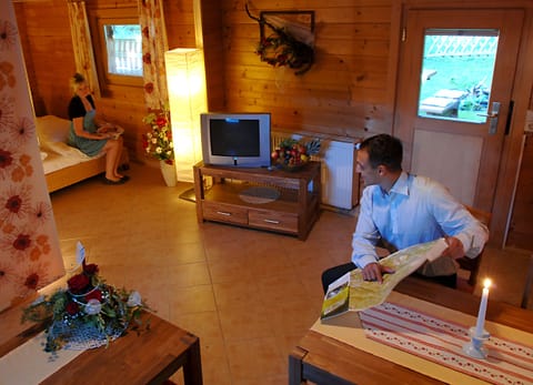 Family Cabin | Living area | LCD TV