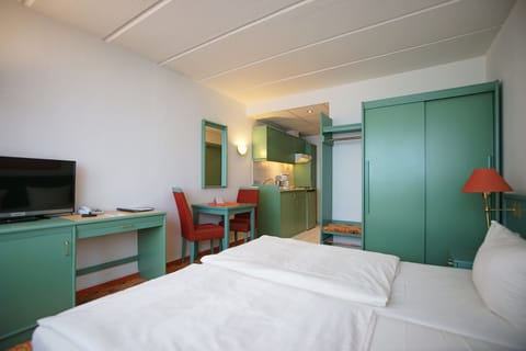 1-Room Apartment - incl. reduced entry fee for a visit to the adventure pool | Iron/ironing board, free WiFi, bed sheets