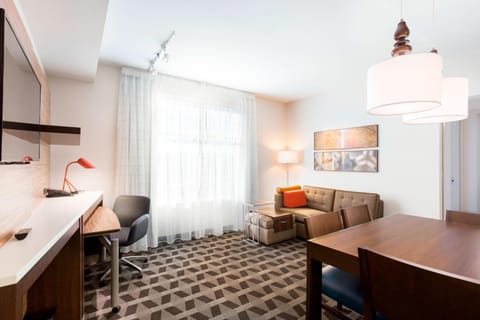 Suite, 2 Bedrooms | Living area | 32-inch Smart TV with premium channels, TV, Netflix