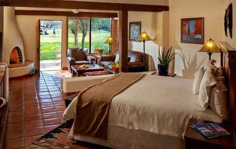 Room, 1 King Bed (Hacienda Room) | Premium bedding, in-room safe, desk, iron/ironing board