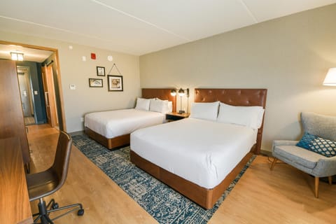 Room, 2 Queen Beds | Premium bedding, pillowtop beds, in-room safe, desk