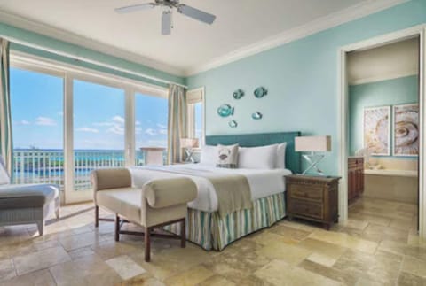 Penthouse, 4 Bedrooms, Ocean View | Premium bedding, in-room safe, individually decorated