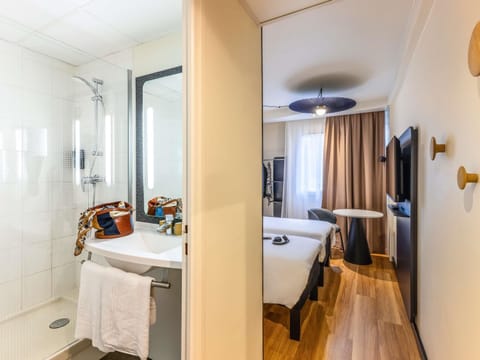 Standard Room, 2 Twin Beds | In-room safe, desk, soundproofing, iron/ironing board