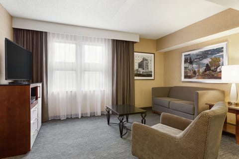 Suite, One King Bed, Non-Smoking | Premium bedding, down comforters, in-room safe, individually furnished