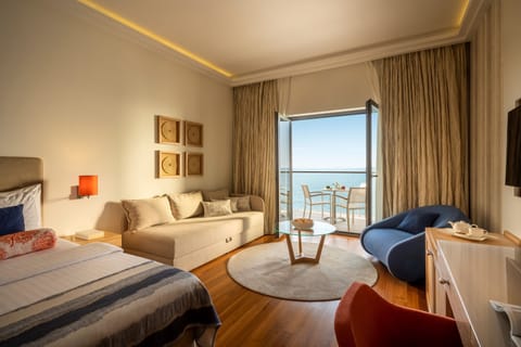V Level Suite for 2+1 Spectacular seaview - Miramare Villas & Suites | 1 bedroom, minibar, in-room safe, desk