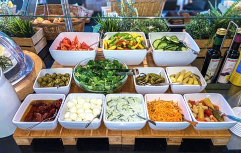 Daily buffet breakfast (EUR 16 per person)