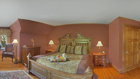 Castle King Room | Premium bedding, individually decorated, individually furnished
