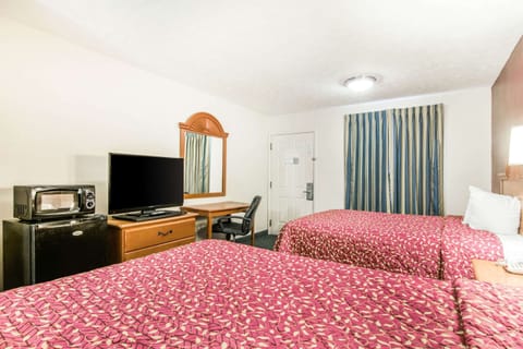 Standard Room, 2 Queen Beds, Non Smoking | Free WiFi, bed sheets, alarm clocks