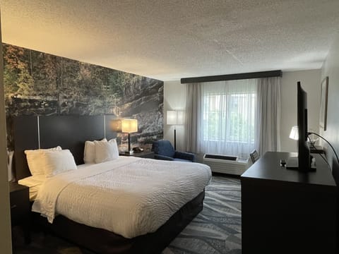 Standard Room, 1 Queen Bed | Premium bedding, desk, blackout drapes, soundproofing
