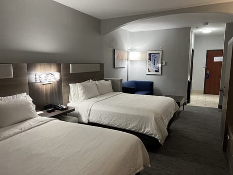 Suite, 2 Queen Beds | In-room safe, blackout drapes, iron/ironing board