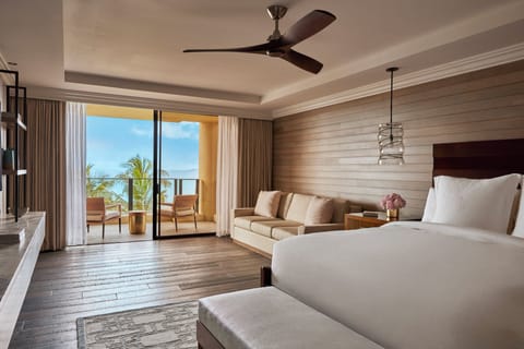 Elite Ocean Front Two Bedroom Suite | Egyptian cotton sheets, premium bedding, down comforters, pillowtop beds