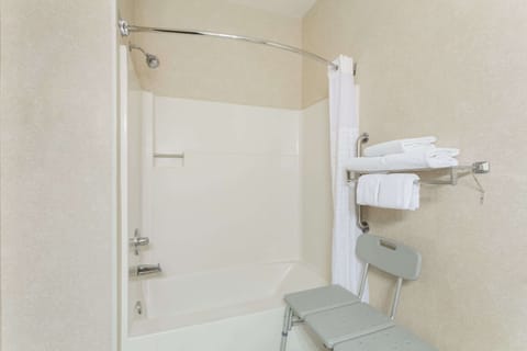 Room, 1 Queen Bed, Accessible, Non Smoking | Bathroom | Combined shower/tub, free toiletries, hair dryer, towels