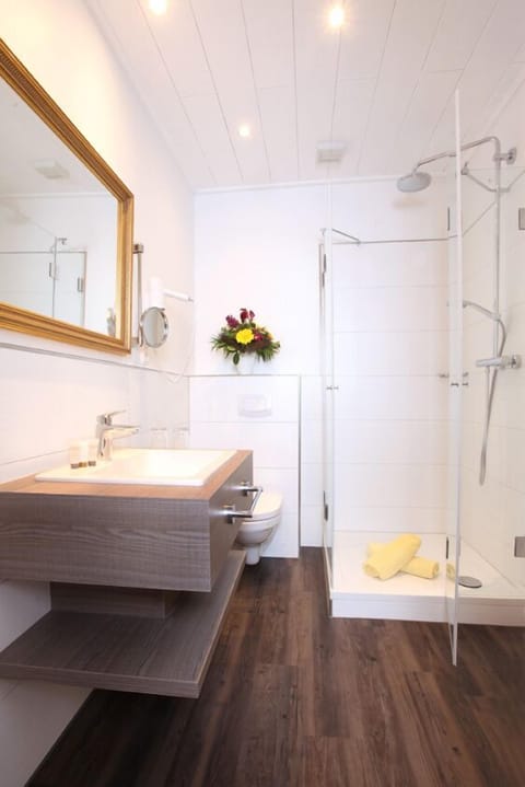 Comfort Room (Plus) | Bathroom | Free toiletries, hair dryer, towels