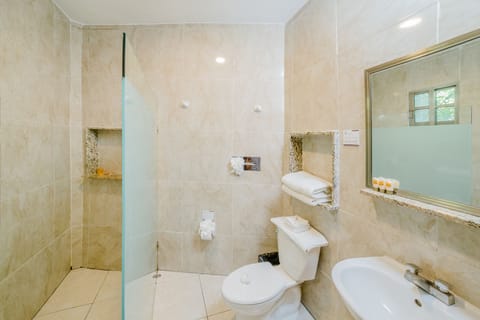 Suite, 1 Bedroom (Master) | Bathroom | Shower, free toiletries, towels
