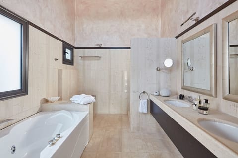 Villa, 2 Bedrooms, Private Pool | Bathroom | Shower, free toiletries, hair dryer, towels