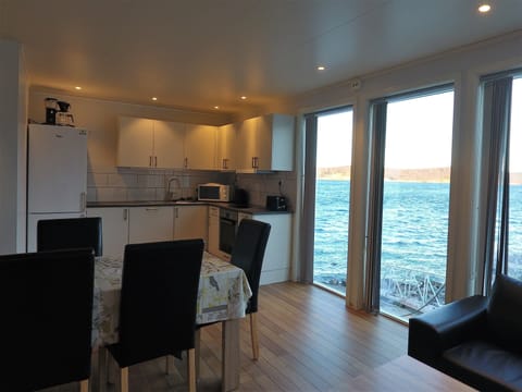 Apartment, 3 Bedrooms, Sea View | Private kitchen | Fridge