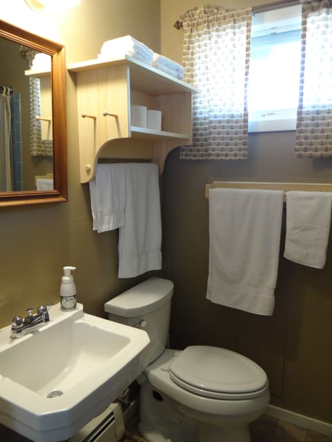 Basic Room, 1 Bedroom, Mountain View, Mountainside | Bathroom amenities | Eco-friendly toiletries, hair dryer, towels