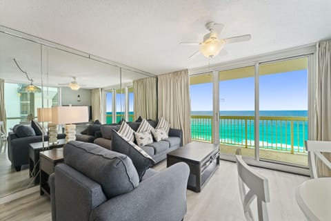 Condo, 1 Bedroom, Sea View (Pelican 1011) | Living area | TV