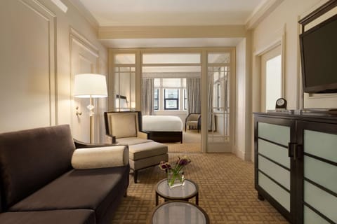 Junior Suite, 1 King Bed with Sofa bed | Premium bedding, down comforters, minibar, in-room safe