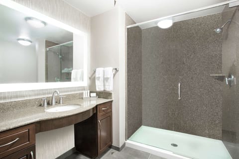 Suite, 2 Queen Beds, Non Smoking (Larger Suite) | Bathroom shower