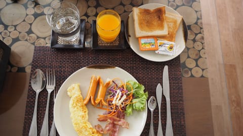 Daily buffet breakfast (THB 299 per person)