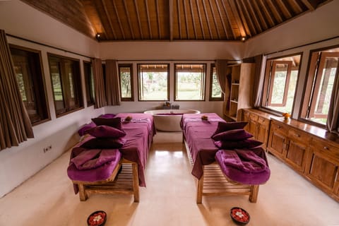 Couples treatment rooms, body treatments, aromatherapy