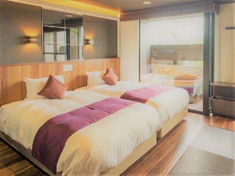 Ocean Suite Room, Non Smoking with open-air bath | Premium bedding, down comforters, pillowtop beds, in-room safe