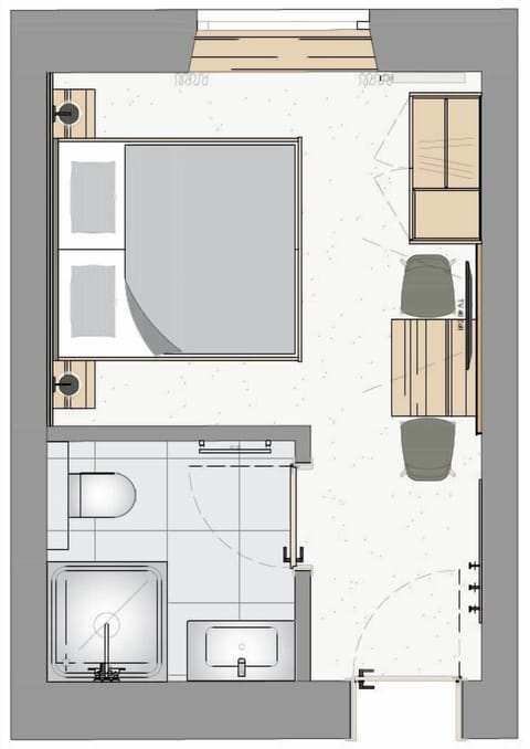 Hypo-allergenic bedding, in-room safe, WiFi, bed sheets