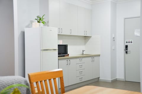 3 Bedroom Apartment | Private kitchen | Fridge, microwave, coffee/tea maker, electric kettle