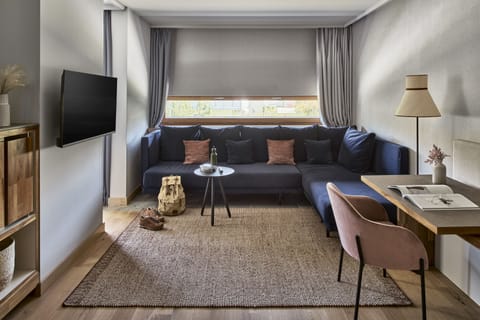 Minibar, in-room safe, desk, laptop workspace