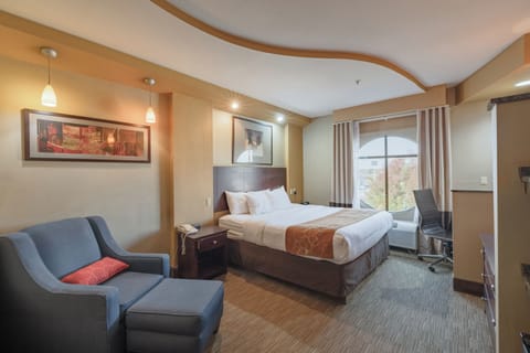 Standard Room, 1 King Bed, Non Smoking | Premium bedding, pillowtop beds, desk, blackout drapes