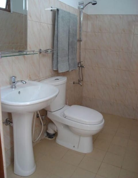 Standard Double Room | Bathroom | Shower, free toiletries, towels