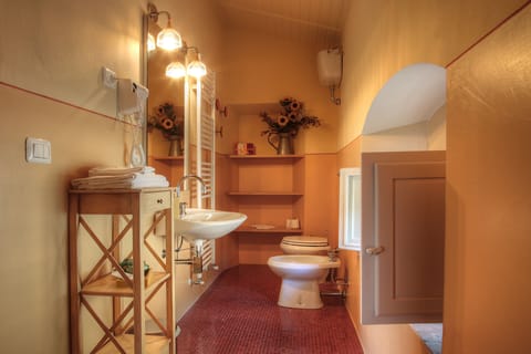 Deluxe Suite | Bathroom | Shower, free toiletries, hair dryer, bidet
