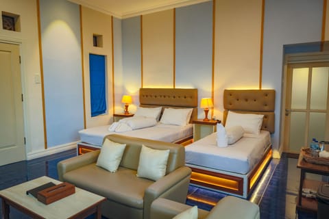 Exclusive Room, Multiple Beds | Desk, free WiFi