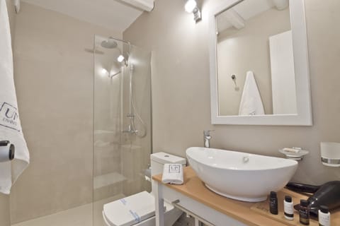 Junior Duplex, Balcony (Castle View) | Bathroom | Shower, free toiletries, hair dryer, towels